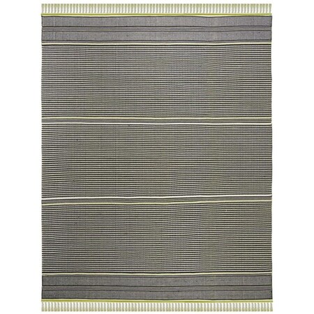 Safavieh 8 x 10 ft. Large Rectangle Montauk Hand Woven Rug, Lime and Multi Color MTK607V-8
